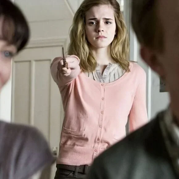 Topshop Knitted Scoop Neck Cardigan ALT ASO Hermione Granger - Picture 8 of 8